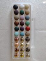 Magnetic Scarf Hijab Pin Round 1 Box 30 Pcs