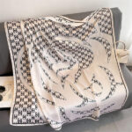 Silk Satin Camellia-white Long Scarf - Image 2