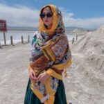 Premium Quality Cotton Yellow Flower Long Scarf