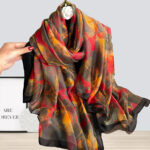 Transparent Thin Silk Long Orna | Hijab