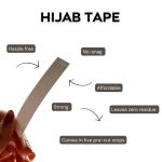 Clothing and Hijab Fashion Tape Size 1.2cm | 35 Stripes - Image 2