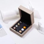 Gift Box Magnetic Scarf Hijab Pin Round 8 Pair/Pcs - Image 2