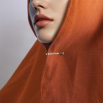 No Snag U Shaped Hijab Pin 12 pcs Set Rose gold colors - Image 2