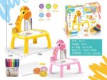 Baby Toy Projection Drawing Table, Light Writing Drawing Board Large Yellow