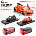 Baby Toy Sports spearing stand car Alloy black - lambognihi - Image 2