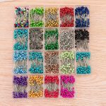 Stainless Steel 40mm Pearlescent Needle Safety Hijab Pins 100 Pieces/Box White - Image 2