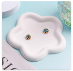 Magnetic Buckle Alloy Scarf Hijab Pin Round 1 Pair/Pcs