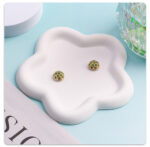 Magnetic Buckle Alloy Scarf Hijab Pin Round 1 Pair/Pcs