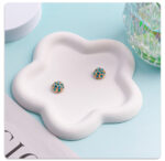 Magnetic Buckle Alloy Scarf Hijab Pin Round 1 Pair/Pcs