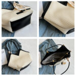 Retro Versatile Shoulder Bag Artificial Leather Black - Image 3