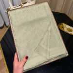 Women's Tencel Cotton Long Travel Beach Scarf matcha - Image 2
